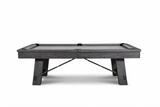 Isaac Pool Table in Marble Grey