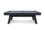 George Slate Pool Table in Black Ash