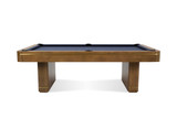 Plank & Hide Deco 8' Slate Pool Table in Glazed Maple