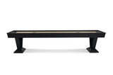 Savant Steel Shuffleboard Table in Black Ash by Doc & Holliday.