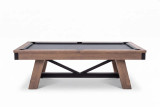 C.L. Bailey Harlow Slate Pool Table, modern pool table with wooden frame and slate playing surface.