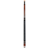 Players Antique Maple Curly & Black Cue with Black/White Linen Wrap