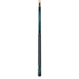 Players Cobalt Blue & Black Cue with Black/White Linen Wrap