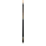 Dufferin Black & Green Malachite Cue with Black Linen Wrap