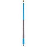 Pure X Teal Stained Birdseye Cue with Black/White Linen Wrap
