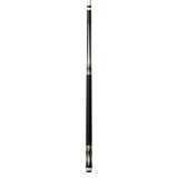 Players Black & Bocote Cue with Black Linen Wrap