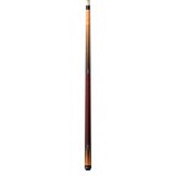 Lucasi Hybrid Gold Stained Birdseye/Black & Maple Ring Wrapless Cue
