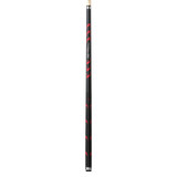 Lucasi Hybrid Rival Black & Metallic Red Matte Finish Cue with Rival G5 Grip