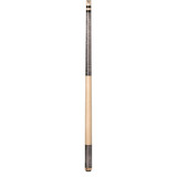 Lucasi Custom Grey Stained & Natural Birdseye Wrapless Cue