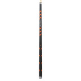 Lucasi Hybrid Rival Black & Metallic Orange Matte Finish Cue with Rival G5 Grip
