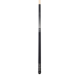 Energy By Players Matte Black/White with Silver Cue with Black Linen Wrap