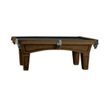 Billiards Select Topher 8' Slate Pool Table, high-quality wooden billiard table with a black felt surface, sturdy legs, and free shipping included.