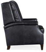 Hooker Furniture Kato Leather Swivel Chair w/ Dark HOH