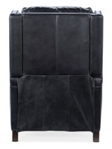 Hooker Furniture Kato Leather Swivel Chair w/ Dark HOH