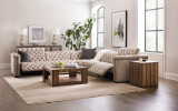 Hooker Furniture Savion Grandier 5-Piece Power HR Sectional w/2 Power Recline
