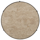 Hooker Furniture Luckenbach Metal and Stone End Table