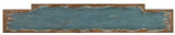 Hooker Furniture Sanctuary Four-Drawer Thin Console, rustic distressed wood finish with four drawers for storage.