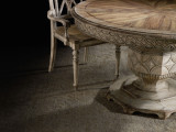 Hooker Furniture Chatelet Round Dining Table with One 20'' Leaf