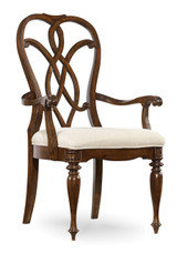 Hooker Furniture Leesburg Splatback Arm Chair - 2 per carton/price ea