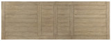 Hooker Furniture Ciao Bella 84in Trestle Table w/ 2-18in Leaves-Natural/Gray