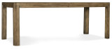 Hooker Furniture Sundance Rectangle Dining Table w/1-18in leaf