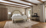 Hooker Furniture Alfresco Lauro King Panel Bed with Metal