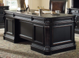 Hooker Furniture Telluride 76'' Executive Desk w/Wood Panels