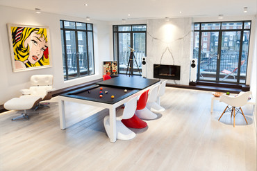 Dual-Use Pool Dining Tables Perfect for Family Game Nights