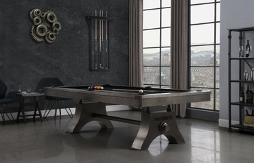 Upgrade Game Nights with a Stylish Steel Slate Pool Table