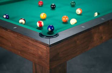  Holliday Paula Parsons Pool Table in Natural Walnut for Christmas