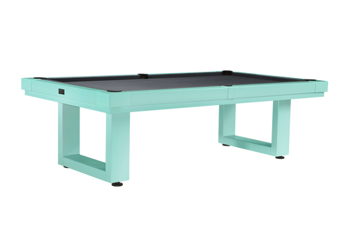 American Heritage Lanai Outdoor Pool Table in Teal