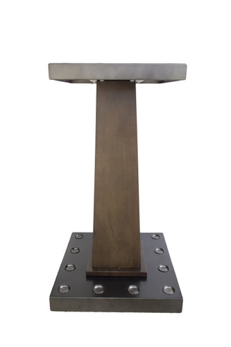 Voxwood Steel/Wood Floor Rack by Plank & Hide Co. | Sawyer Twain USA