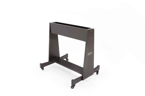 Plank & Hide Co Plank & Hide Storage Caddy for Ping Pong and Dining, black storage caddy with wheels for easy mobility and storage of ping pong paddles, balls, and dining accessories.