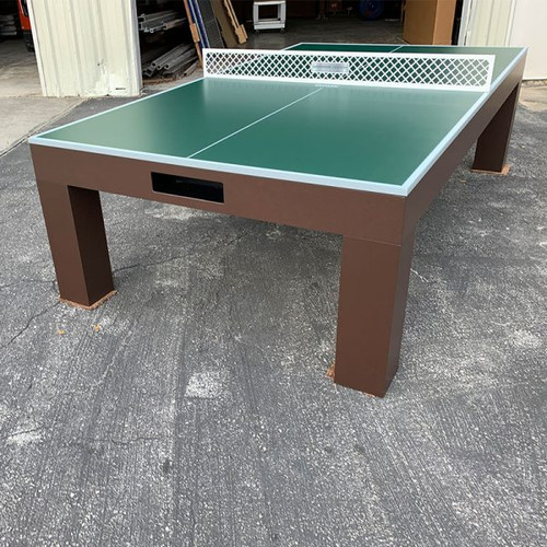 Metro All Weather Outdoor Ping Pong Table Available at Sawyer Twain.