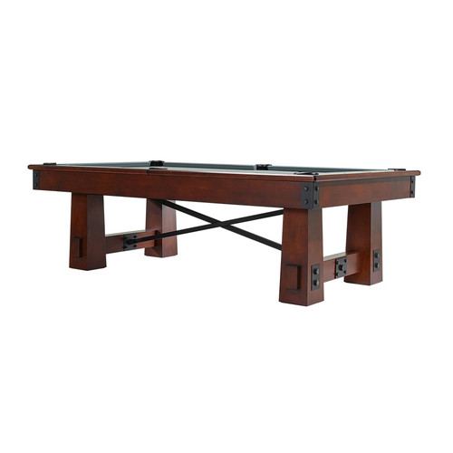American Heritage Billiards American Heritage Fresco Pool Table, a stylish wooden pool table with a rich finish and sturdy legs.