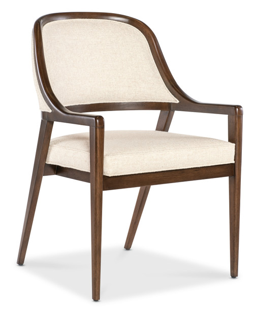 Hooker Furniture Archives Upholstered Barrel-Back Arm Chair (2 per ctn/price ea)