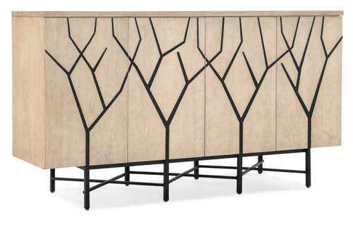 Hooker Furniture Melange Branched Four Door Entertainment Credenza