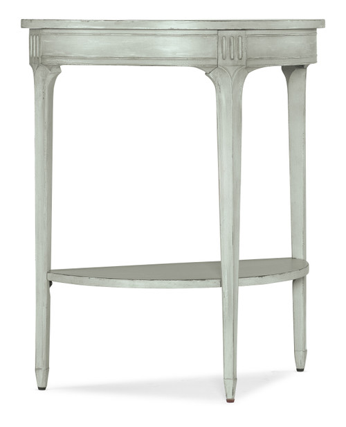 Hooker Furniture Charleston Demilune Haint Blue Accent Table