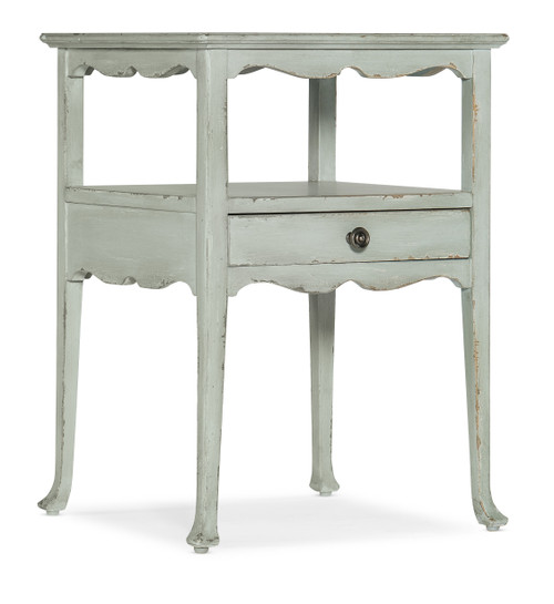 Hooker Furniture Charleston One-Drawer Haint Blue Accent Table
