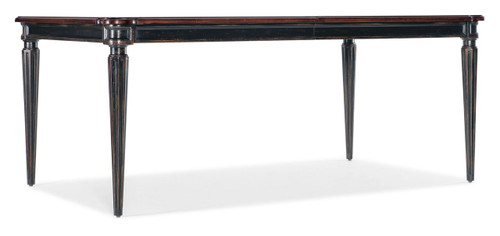 Hooker Furniture Charleston Rectangle Leg Dining Table w-2-22in leaves