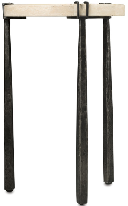 Hooker Furniture Driftwood Metal Spot Table