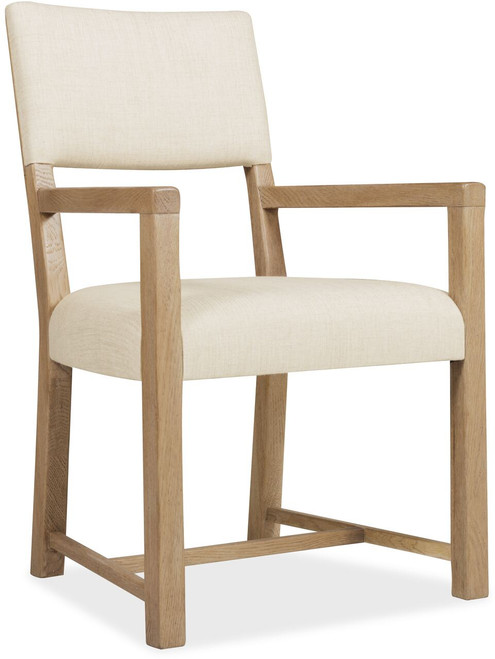 Hooker Furniture Driftwood Upholstered Arm Chair in Buckboard