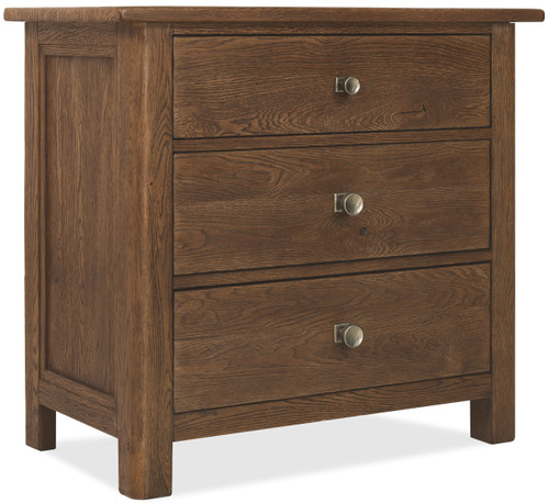 Hooker Furniture Driftwood Three-Drawer Medium Wood Nightstand