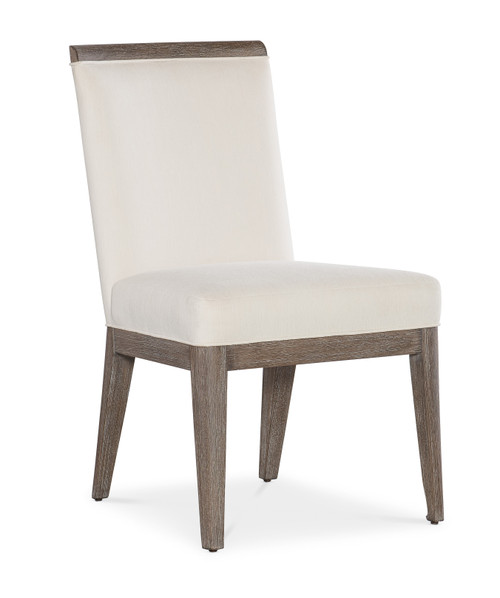 Hooker Furniture Modern Mood Dark Wood Upholstered Side Chair -2 per carton/price each