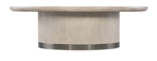 Hooker Furniture Modern Mood Light Wood Round Cocktail Table