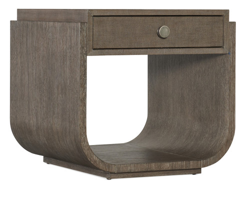 Hooker Furniture Modern Mood Dark Wood Rectangle End Table