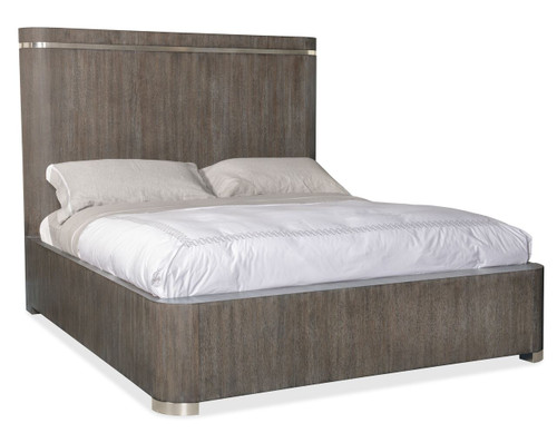 Hooker Furniture Modern Mood Dark Wood King Panel Bed