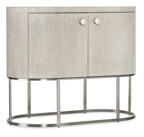 Hooker Furniture Modern Mood Light Wood Oval Nightstand