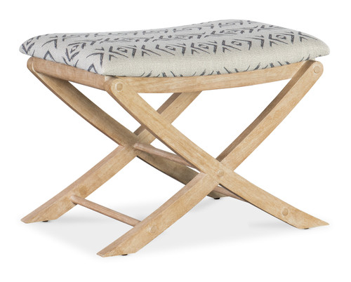 Hooker Furniture Retreat Camp Light Wood Stool Bed Bench