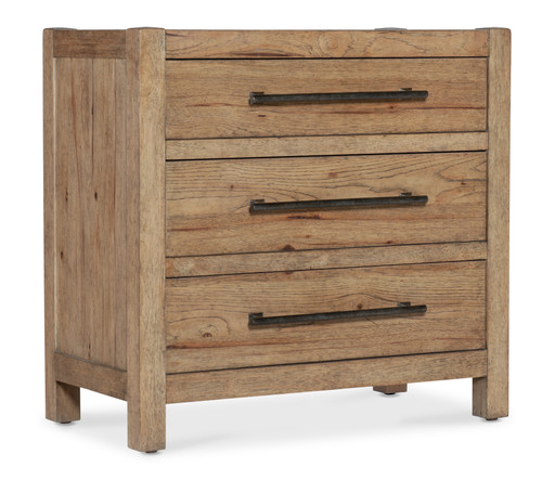 Hooker Furniture Vineyard Row Three-Drawer Nightstand
